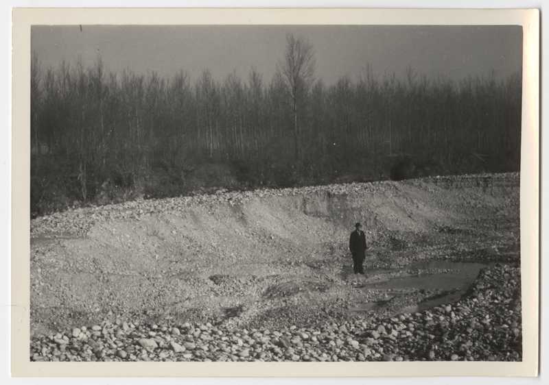 Rete irrigua consorziale, Farra d'Isonzo. Canale adduttore, scarico. Scavi. Area foce, particolare